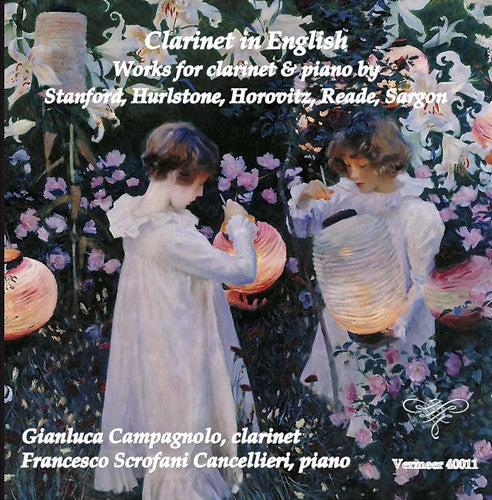 the album cover for Francesco Scrofani Cancellieri - Clarinet in English