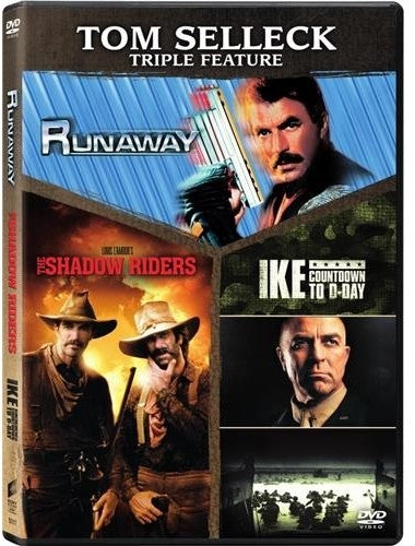 トム・セレック トリプル・フィーチャー（ランナウェイ／シャドウライダーズ／アイク：D-デイへのカウントダウン）（DVD）
