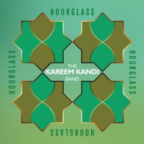 the album cover for Kareem Kandi Band - Hourglass