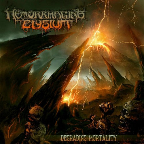 the album cover for Hemorrhaging Elysium - Degrading Mortality