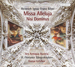 the album cover for Gunar Letzbor - Heinrich Ignaz Franz Biber: Missa Alleluja