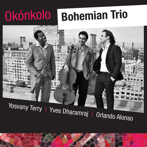 the album cover for Giraudo / Previn / Ravel / Bohemian Trio - Okonkolo