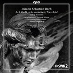 the album cover for Bernardini - Johann Sebastian Bach: Ach Gott wie manches Herzeleid
