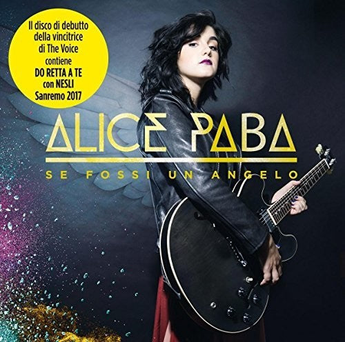 the album cover for Alice Paba - Se Fossi Un Angelo