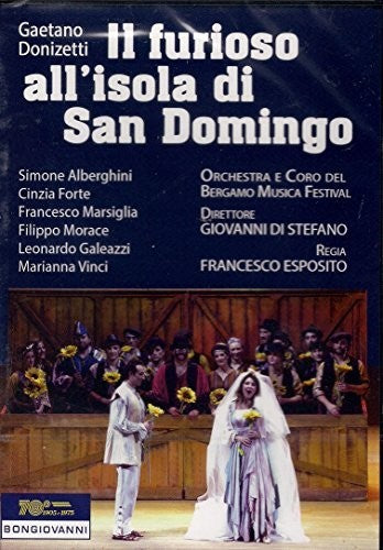 the album cover for Donizetti / Marsiglia / Galeazzi - Il Furioso All'isola Di San Domingo