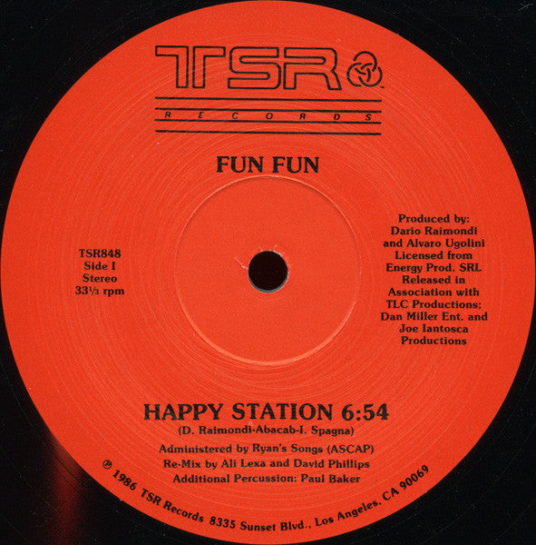 Fun Fun : Happy Station (12")