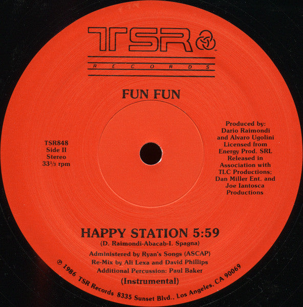 Fun Fun : Happy Station (12")