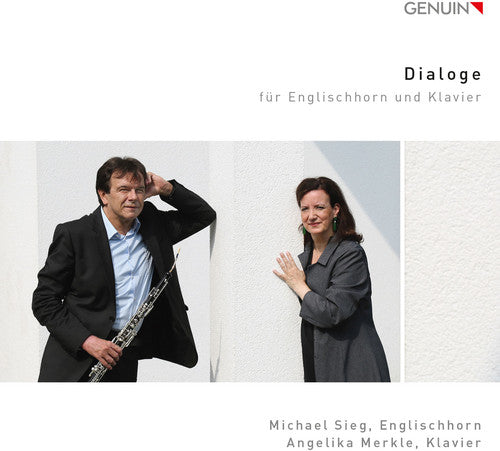 the album cover for Angelika Merkle - Dialoge