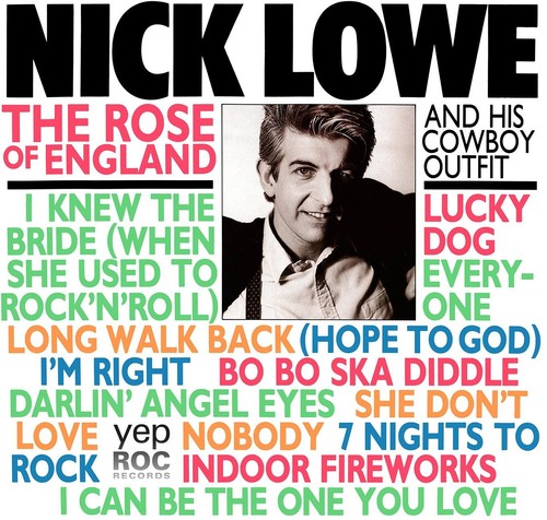 the album cover for Nick Lowe - Rose Of England [Digipak]