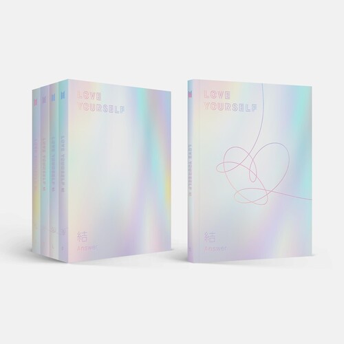 BTS - Love Yourself: Answer (Portada aleatoria, incluye fotolibro de 116 páginas, una tarjeta fotográfica aleatoria, un minilibro de 20 páginas y un paquete de pegatinas) (CD)