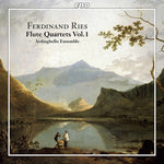the album cover for Ardinghello Ensemble - Ferdinand Rise: Flute Quartets Vol. 1