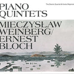 the album cover for Aneta Majerová - Weinberg & Bloch: Piano Quintets