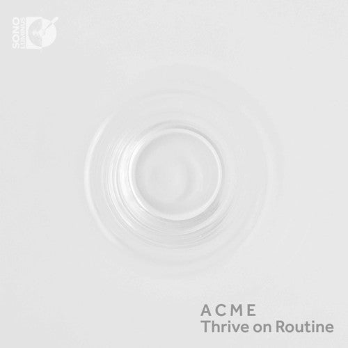 the album cover for Adams / Andres / Burhans / Acme - Thrive on Routine
