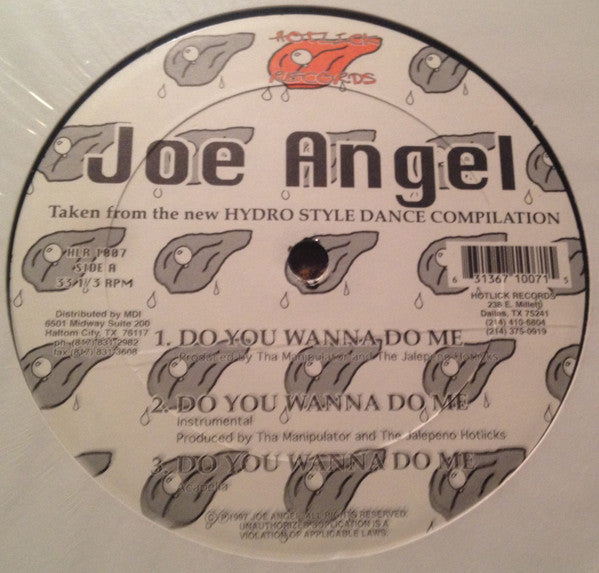 Joe Angel / P.F.L. (2) : Do You Wanna Do Me / Boom Kick (12")