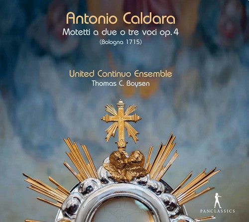 the album cover for Boysen - Antonio Caldara: Motetti a due o tre voci Op. 4