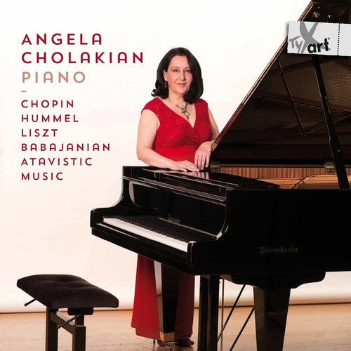 the album cover for Babajanian / Chopin / Hummel / Cholakian - Angela Cholakian: Piano