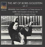 the album cover for Boris Goldstein - The Art of Boris Goldstein Vol. 3