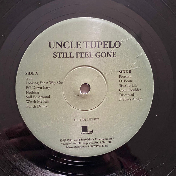 Uncle Tupelo : Still Feel Gone. (LP, Album, RE, 180)
