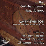 the album cover for Swinton - Ord-Tempered Harpsichord