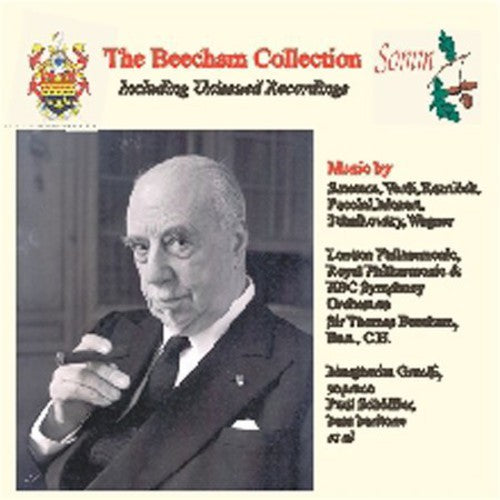 the album cover for SIR THOMAS BEECHAM - Beecham Collection: Operatic & Orchestral Excerpts