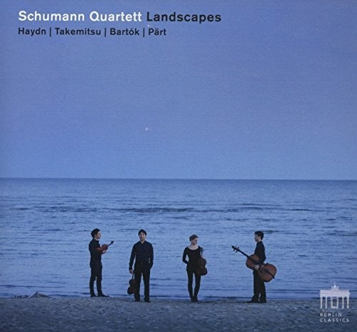 the album cover for Schumann Quartet - Schumann Quartet: Landscapes