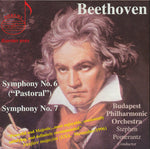 the album cover for Beethoven / Budapest Philharmonic Orchestra - Symphonies 6 & 7