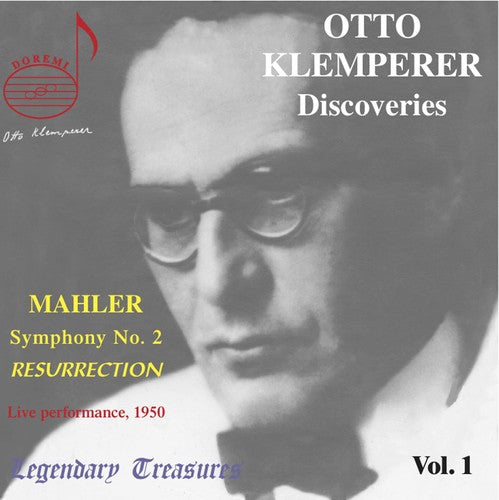 the album cover for Klemperer / Sydney Sym Orch / Mahler / Bagnall - Discoveries 1 / Symphony 2: Resurrection
