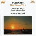 the album cover for Bernd Glemser - Piano Sonatas 2