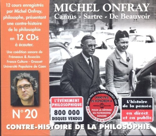 the album cover for Michel Onfray - V20: Contre Histoire Philosophie