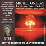 the album cover for Michael Onfray - V24: Contre Histoire Philosophie