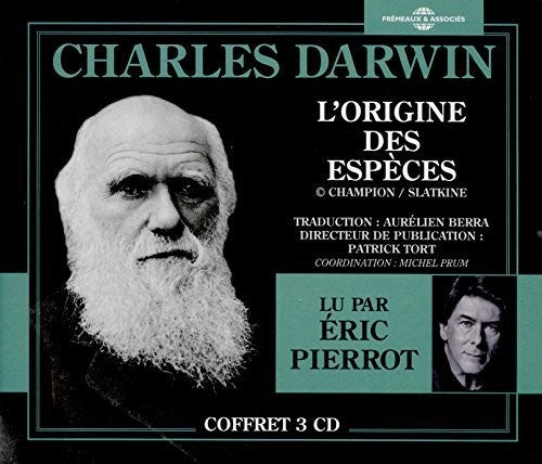 the album cover for Charles Darwin / Pierrot,Eric - L'Origine Des Especes