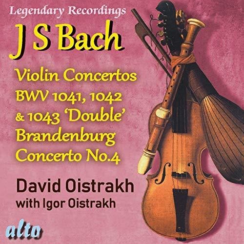 David Oistrakh - Conciertos para violín 1, 2 y 3 de Bach y el Concierto de Brandeburgo n.º 4 (CD)