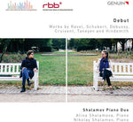 the album cover for Shalamov Piano Duo - Debut