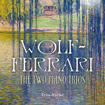 the album cover for Trio Arché - 2 Piano Trios