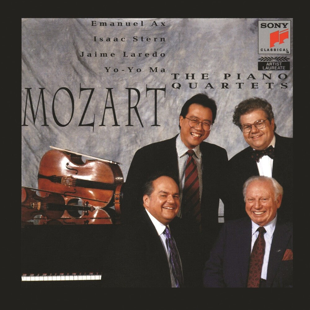 the album cover for Ma / Laredo / Stern - Piano Quartets