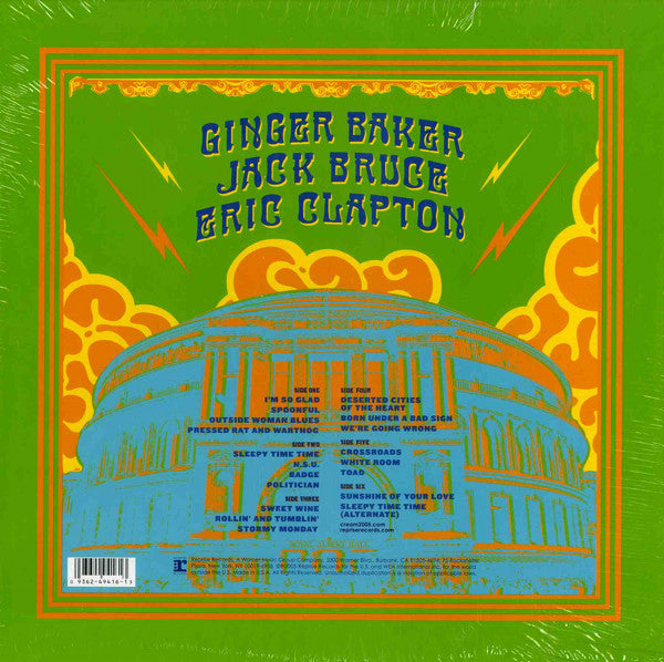 Cream (2) : Royal Albert Hall - London - May 2-3-5-6 05 (3xLP, Album + Box)