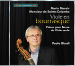the album cover for Marais / Sainte-Colombe / Biordi - Viole en bourrasque