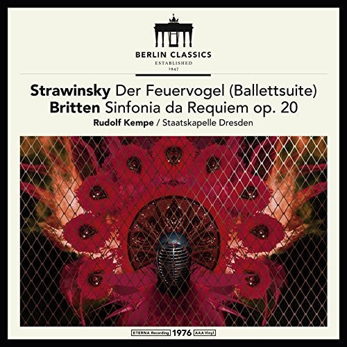 the album cover for Britten / Stravinsky / Kempe / Dresden - Stravinsky & Britten: Firebird Suite
