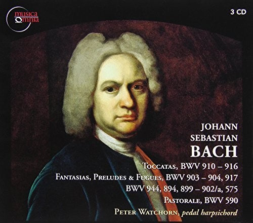 the album cover for Peter Watchorn - J.S. Bach.: Toccatas