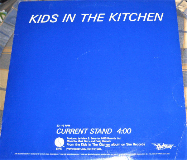 Kids In The Kitchen : Current Stand (12", Promo)