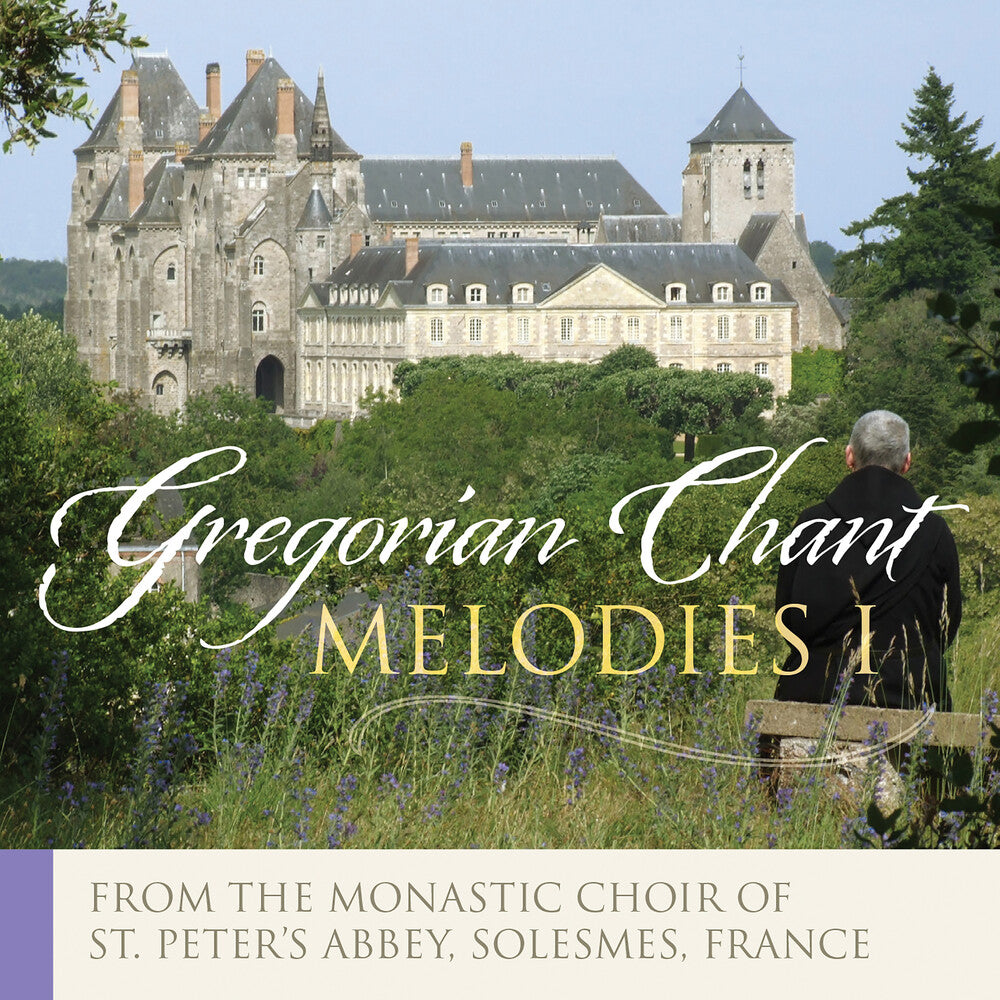 the album cover for Monastic Choir Solesmes - Gregorian Melodies 1