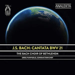 the album cover for Bach / Bach Choir Of Bethlehem - Cantata BWV 21