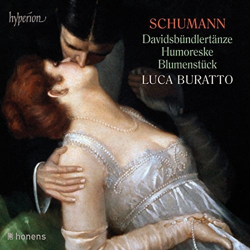 the album cover for Schumann / Buratto - Schumann: Davidsbundlertanze, Humoreske And Blumenstuck