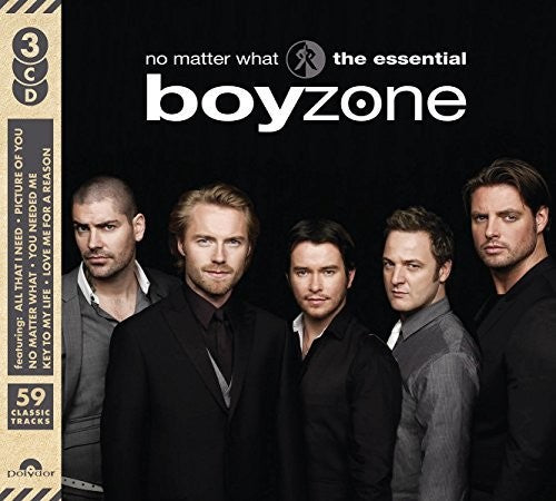 the album cover for Boyzone - No Matter What The Essential