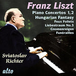 the album cover for Sviatoslav Richter - Richter Plays Liszt
