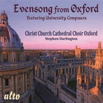 the album cover for Christ Church Cathedral Choir Oxford - Evensong From Oxford