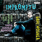 the album cover for Beethoven / Chopin / Dvorak / Shai Wosner - Impromptu - Beethoven, Chopin, Dvorak, Gershwin, Ives, Liszt AndSchubert