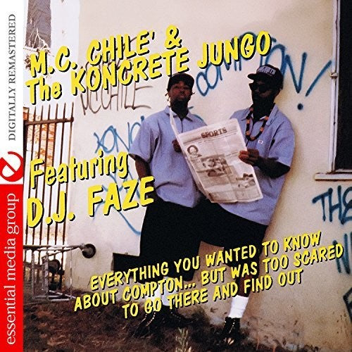 the album cover for M.C. Chile - Everything You Wanted To Know About Compton But Was Too Scared To GoThere and Find Out