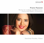 the album cover for Beethoven / Schumann / Fischer - Piano Passion