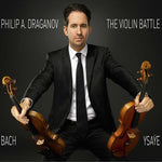 the album cover for J Bach S / Ysaye / Draganov - The Violin Battle